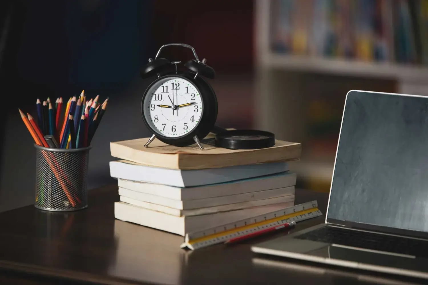 Students learning online